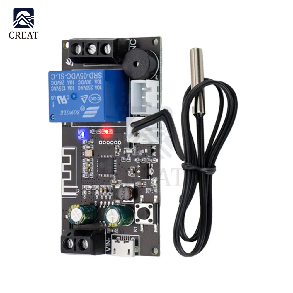 XY-WFT1 Remote WIFI Thermostat High Precision Temperature Controller Module Cooling and Heating APP Temperature Collection