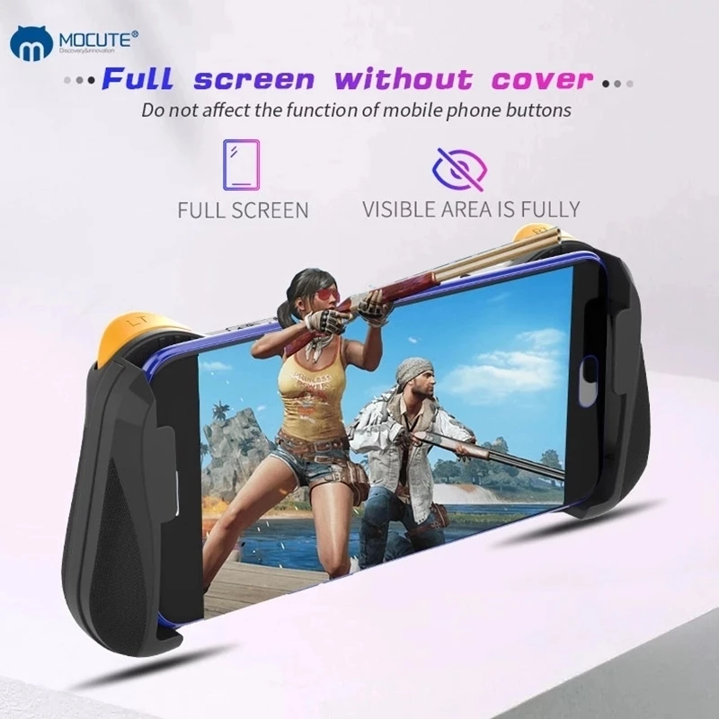MOCUTE-057 بلوتوث وحدة تحكم غمبد لاسلكية عصا التحكم التوصيل تشغيل الزناد تصميم آيفون أندرويد MOCUTE 057 Joypad 1. هذا