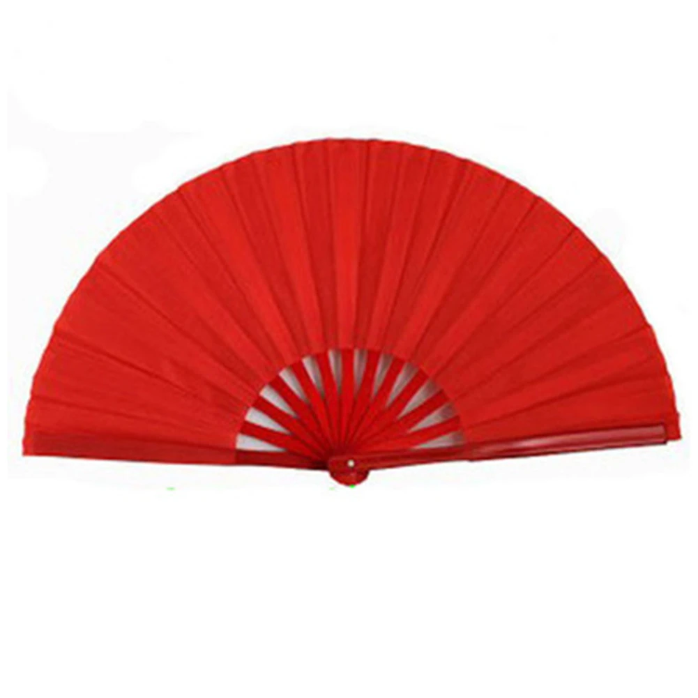 Tai Chi Plastic Fan, Bone Shank, Classical Martial Arts, Chinese Kongfu Performance Decorations, Dance Ornaments, 1 Feet, 1 Pc