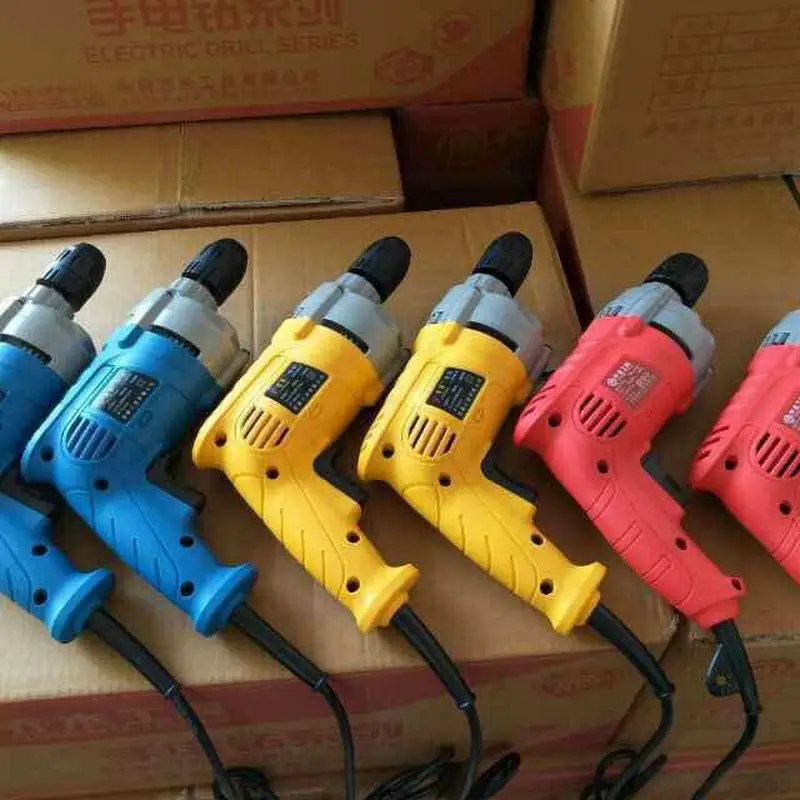 720W Miniature Multifunctional Stepless Variable Speed Hand Drill Forward and Reverse Household Electric Tools 220V