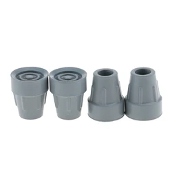 Wear-resisting Rubber Crutch Tip Walking Stick End Feet Cane Bottom 4Pieces