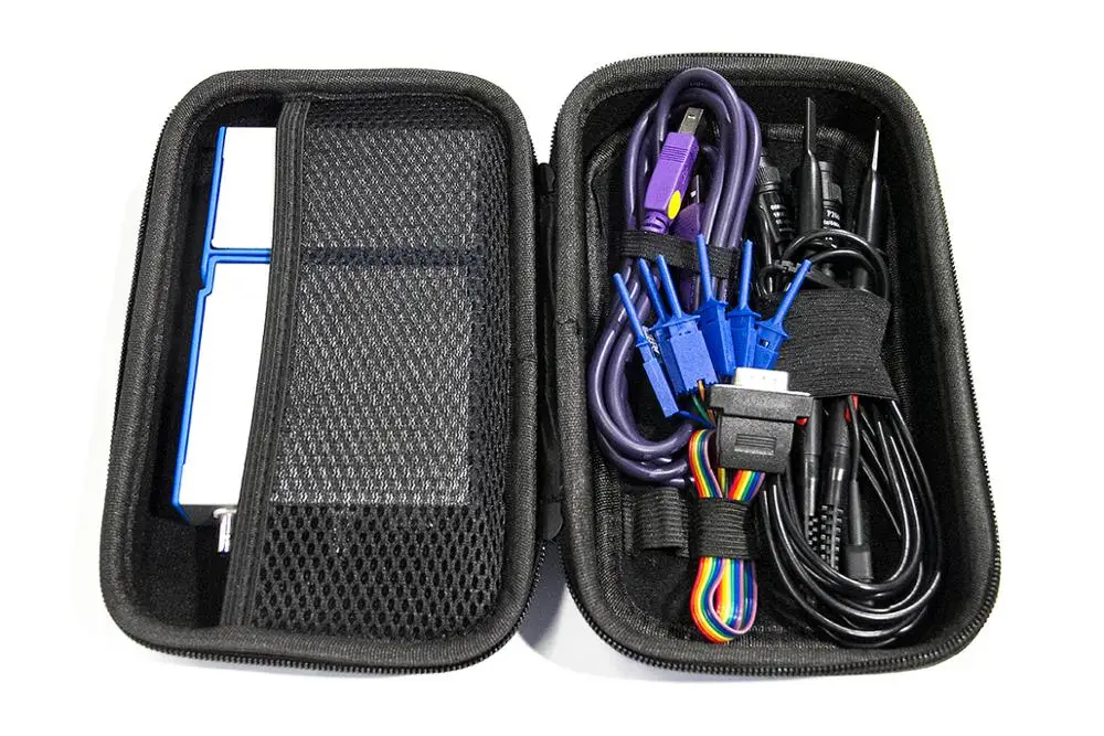 LOTO USB/PC Oscilloscope tool case / carrying case / zip case, for electronic tools and accessories