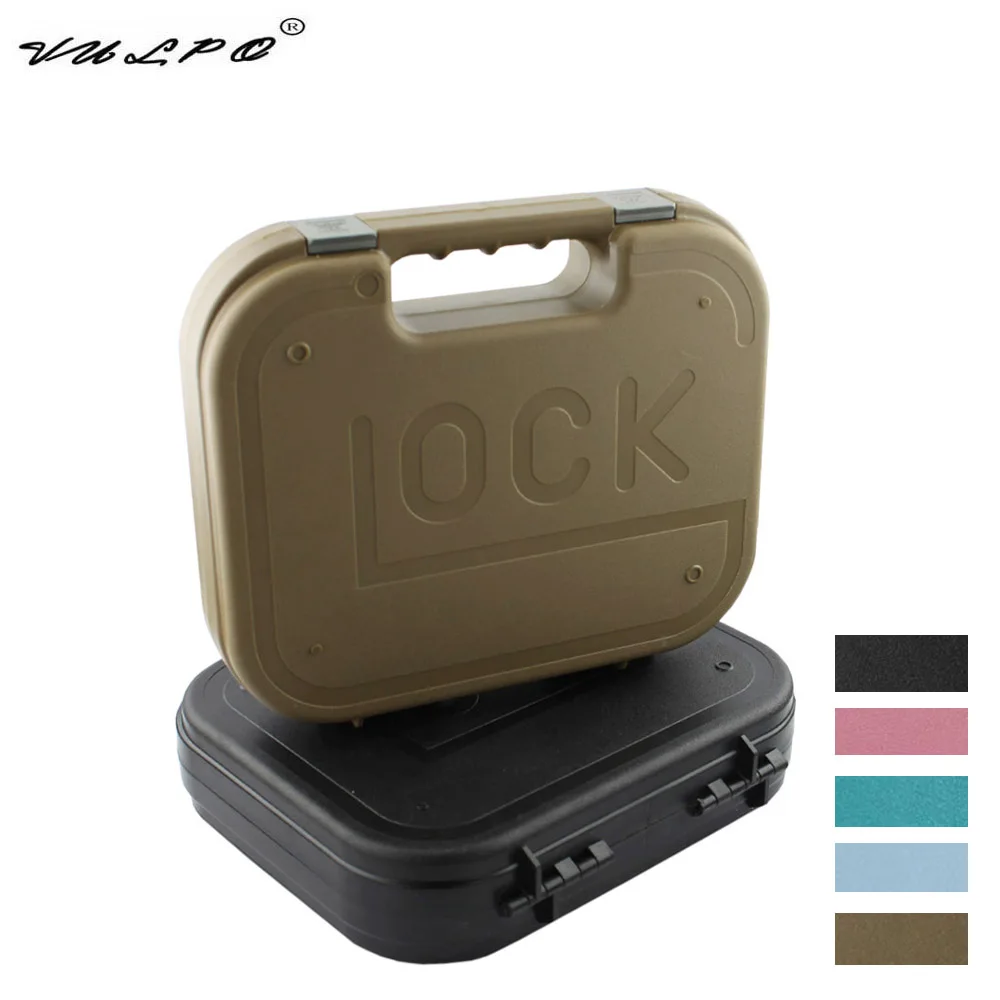 VULPO GLOCK ABS Étui À Pistolet Tactique Pistolet Étui Rigide Étui de Transport Boîte Pour Glock Kubilai Valise Airsoft Accessoires De Chasse