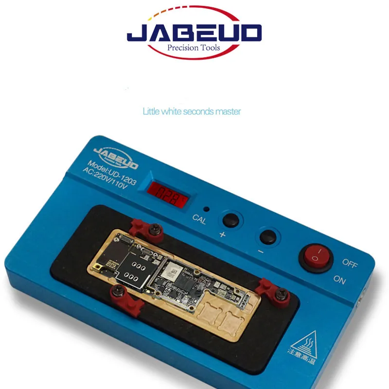 3 IN 1 Jabe UD-1203 Mainboard Heating Platform For IPhone X/XS/XSMAX Logic Board Desoldering Demolition Rework Station Tool