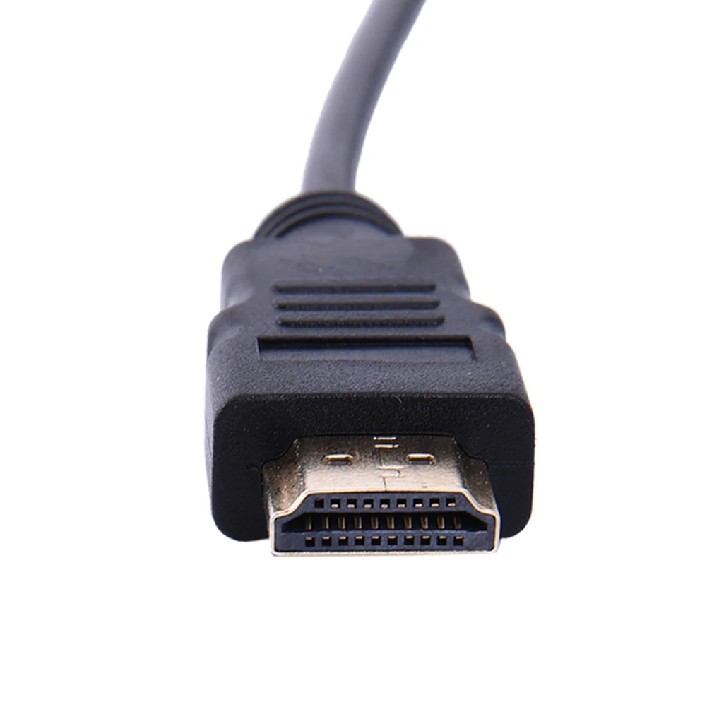 Cavo convertitore da HDMI a VGA HD da 1.8m cavo Audio cavo adattatore Video maschio D-SUB per Monitor per Computer HDTV per PC Laptop TV