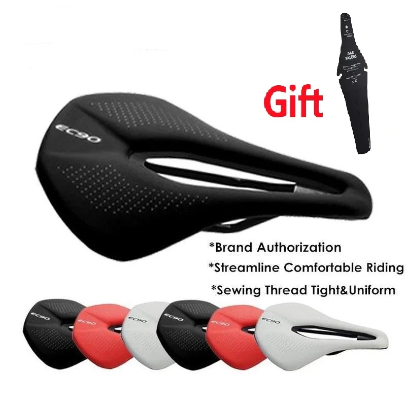 EC90 big ass Bicycle Saddle Cycling Seat Cushion Mtb Road Bike Saddle Soft Sponge Bicycle Saddle Cushion 240 x143/155mm