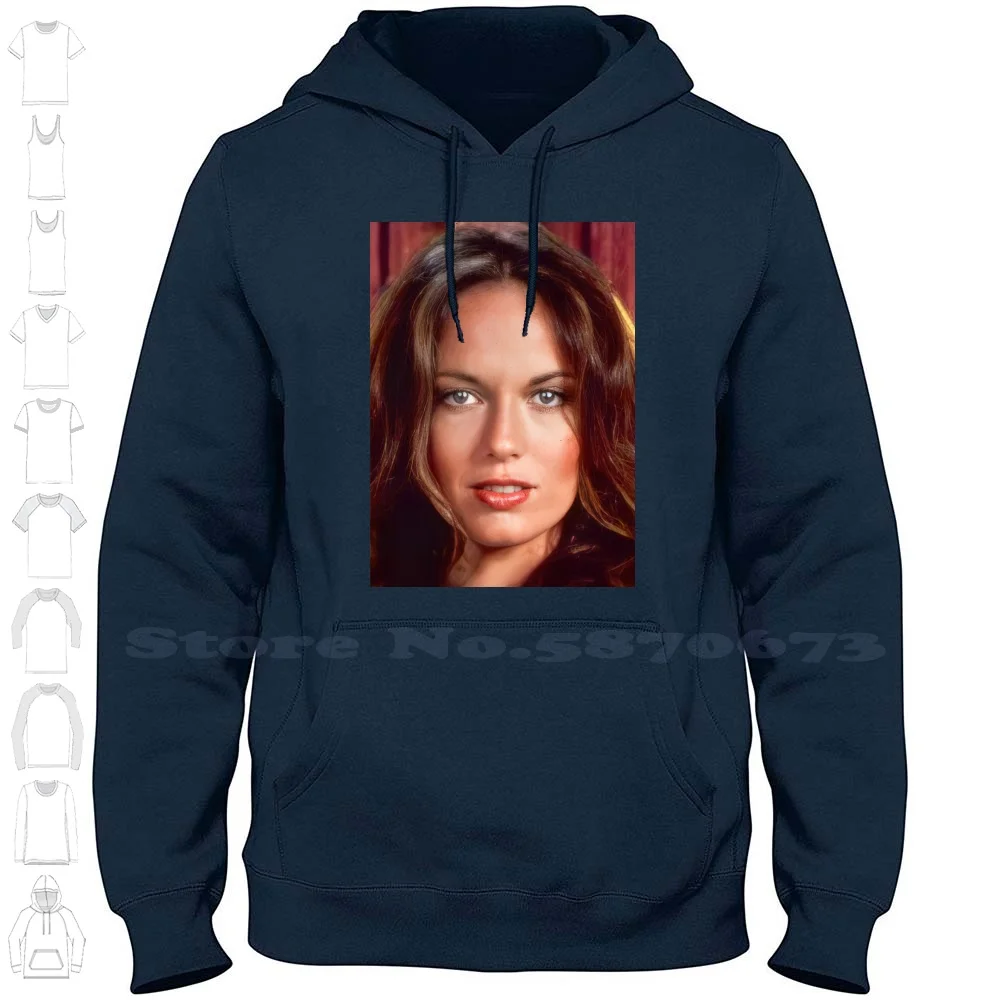 Catherine Bach | 70s Poster Girl From Long Sleeve Hoodie Sweatshirt Catherine Bach Catherine Bach 70s 80s 70s Crush 80s Crush