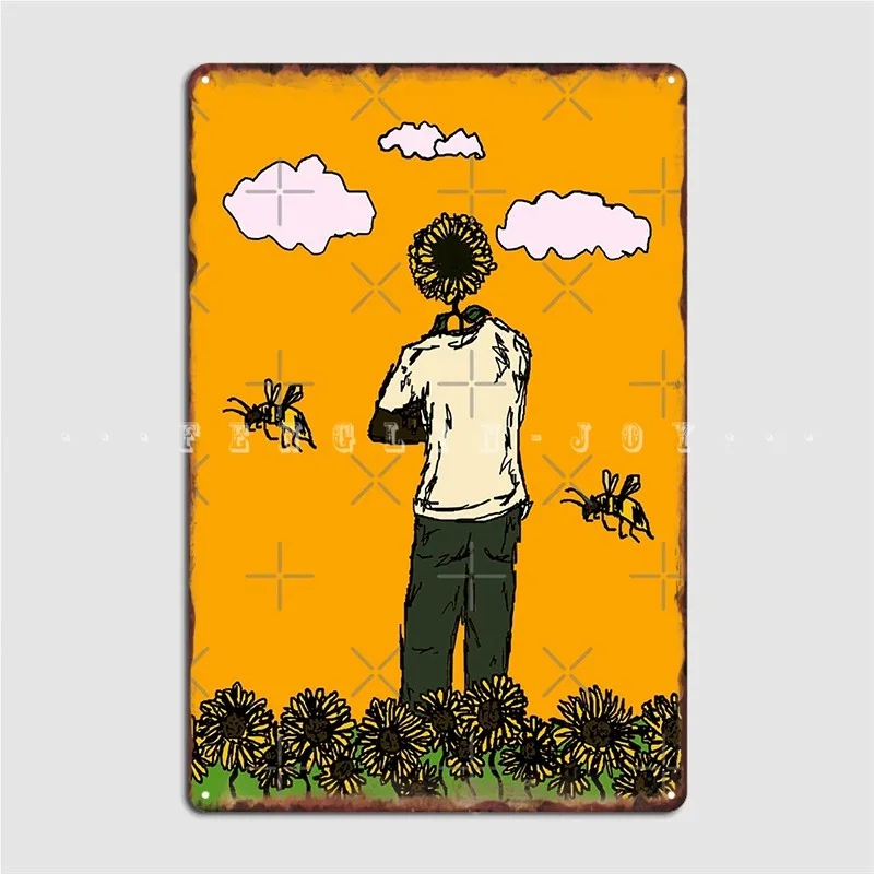 Flower Boy Tyler The Creator Poster Metal Plaque Wall Pub Club Bar Create Plaques Tin Sign Poster