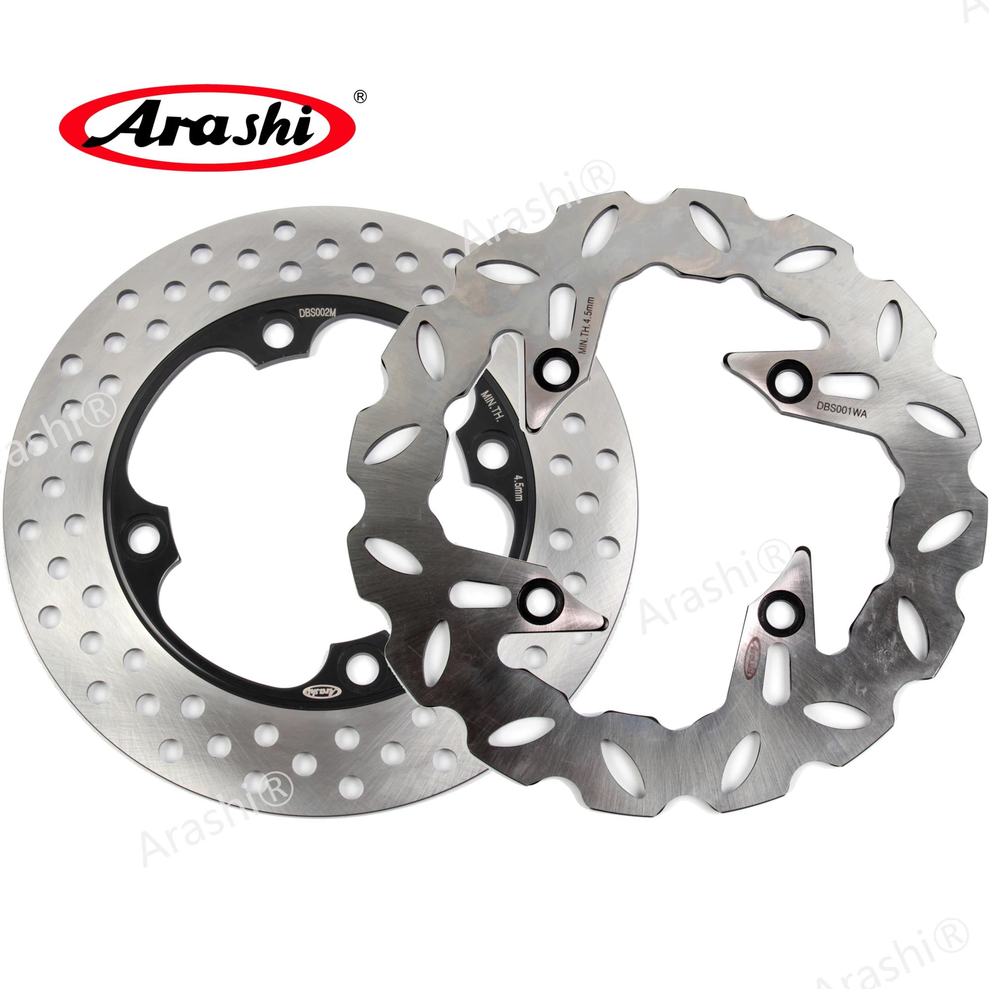 

Arashi 1 Set CNC Front Rear Brake Disc Rotor For HONDA PANTHEON 150 2003 2004 2005 2006 2007 Motorcycle Disk