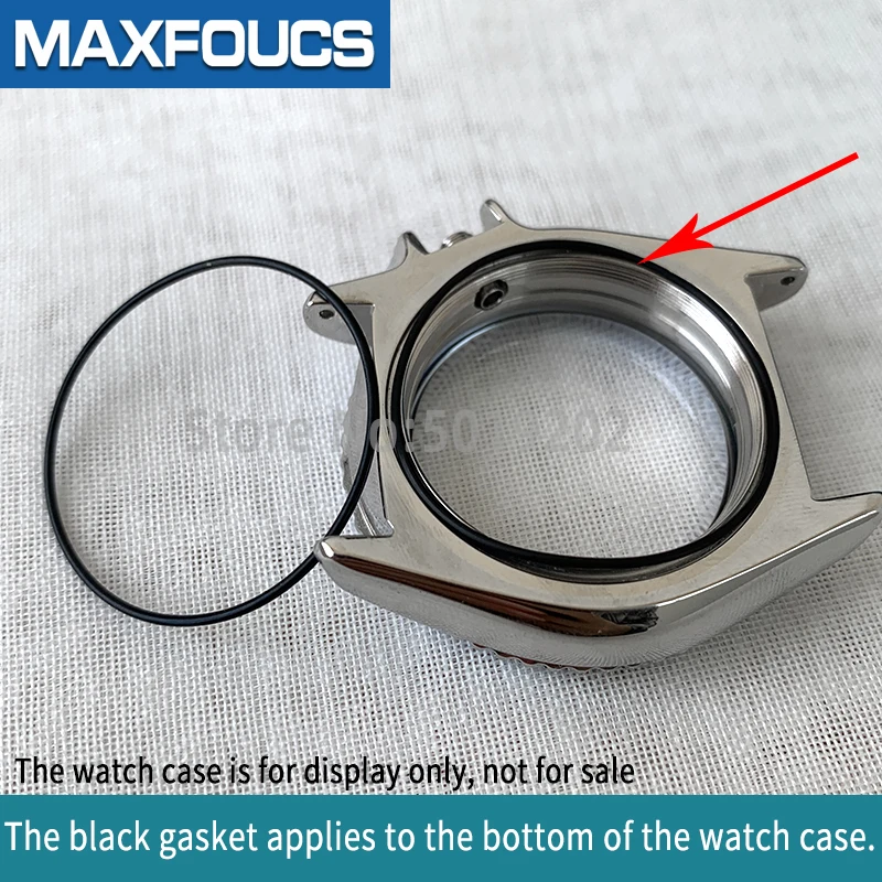 Gasket for skx007 skx009 front crystal gasket and case back Watch Replacement accessories Parts For Seiko