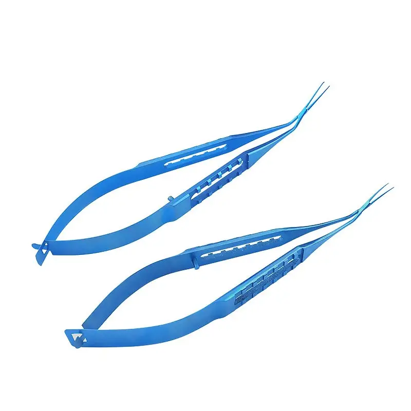 Titanium 102mm Capsulorhexis Forceps ophthalmic surgical instrument