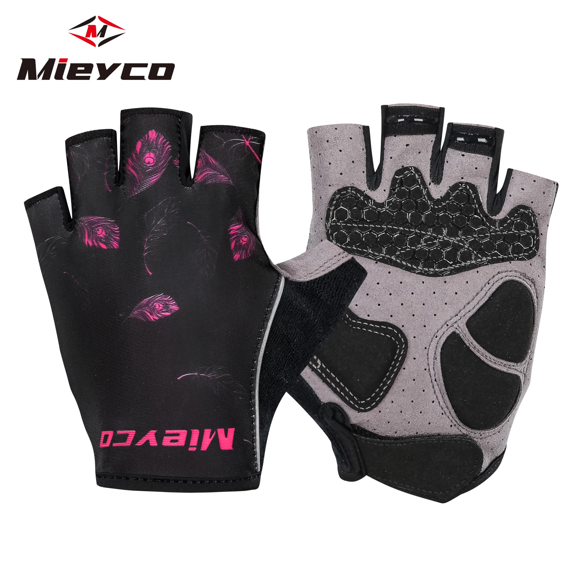 Mieyco Mtb Bike Man Cycling Gloves Gym Motorcycle Fingerless Gloves Camping Bicycle Accessories Riding Sports Gloves Women