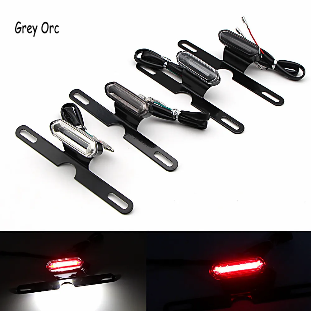 

License Plate LED Light MOTO For HONDA CTX 700 750 VF750S VFR750 VFR800 VTX1300 ST1300 Universal Motorcycle Accessories