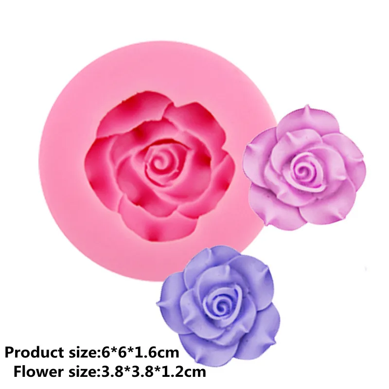 Oldes En Fora De Flor De Durazno, 4 Unidades, Oldes De Silicona Para Decoración De Pasteles