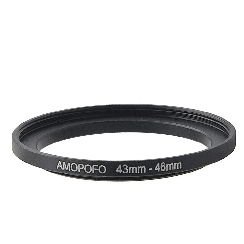 Universal 43mm-46mm /43mm to 46mm Step Up Ring Filter Adapter for UV,ND,CPL,Metal Step Up Ring Adapter