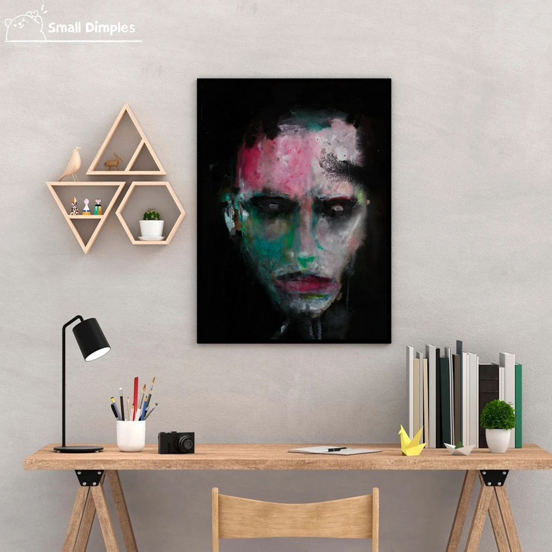 Marilyn Manson We Are Chaos Music Album Poster Canvas Art Print Home Decoration Wall Painting ( No Frame )