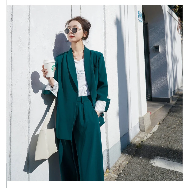 Temperament Casual Suit Female Spring and Autumn Wear 2021 New High-end Sense of Fried Street Professional Suit Jacket