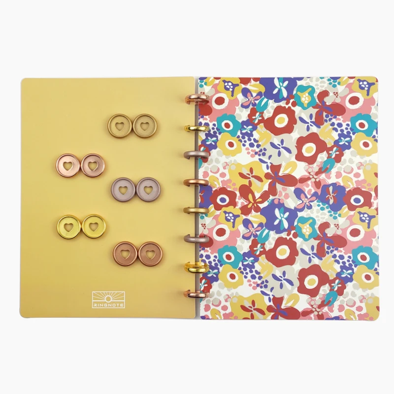 30pcs 24mm Mushroom Hole Planner Binding Discs Notebook Binder Rings Disc Binder Mushroom Binding Ring Office and School Supplie