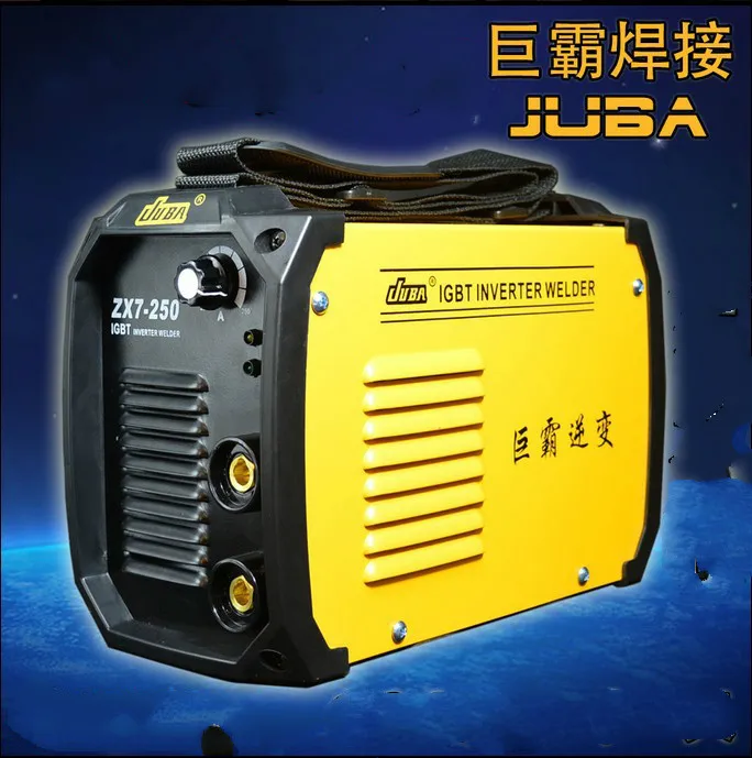 Free shipping  New Design Promotion Portable ZX7-250 IGBT DC Inverter Welding Machine Single Phase 220Volt MMA Inverter Welder