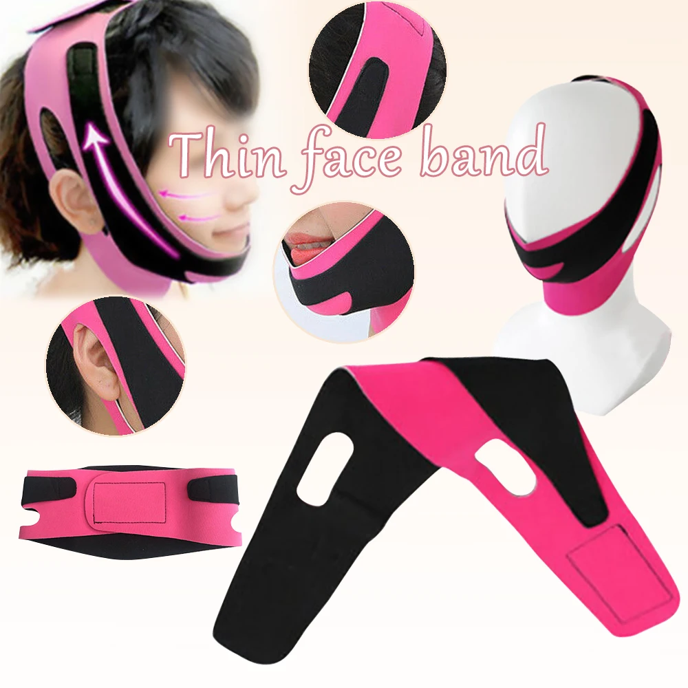 

Face V-Line Lift Up Chin Cheek Slimming Strap Belt Anti-Aging Facial lift