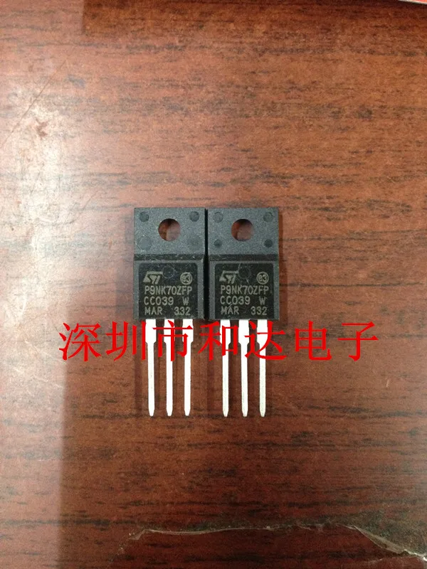 10pcs STP9NK70ZFP TO-220F