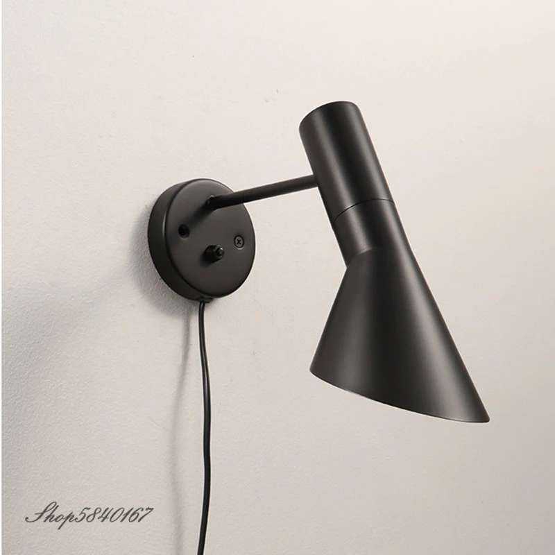 Imagem -01 - Lâmpadas de Parede Industriais Nórdicas Iluminação Interna Sconce Loft Stair Lights Lâmpadas do Quarto Luz de Parede com ue Eua au Plug lampadas de parede industriais nordicas iluminacao interna sconce loft stair lights lampadas do quarto luz de parede com ue eua au plug 01
