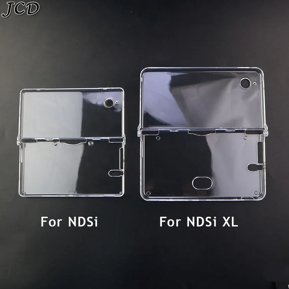 JCD In Bulk Plastic Clear Crystal Protective Hard Shell Skin Case Cover For  DSi NDSi NDSi XL Console