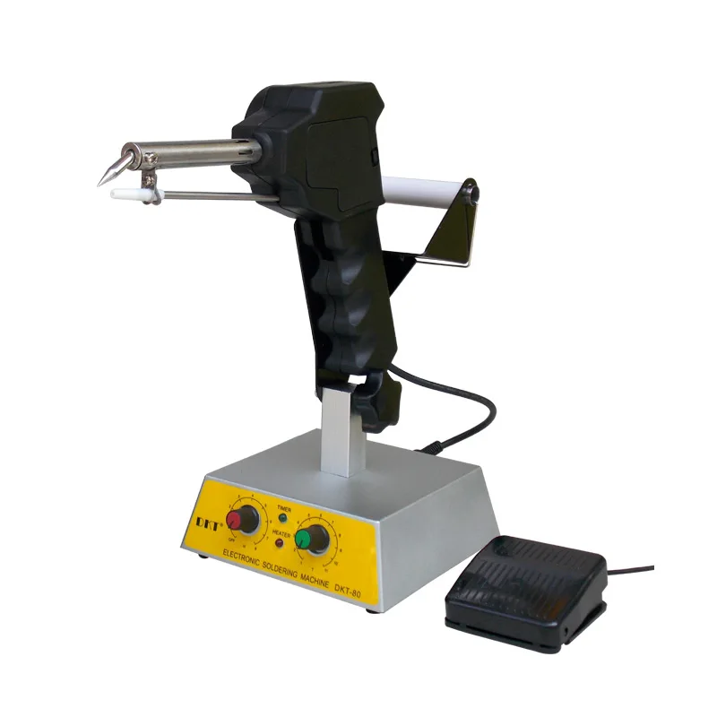 Pedal Soldering Machine Automatic Tin Machine Solder Gun Adjustable Automatically Send Tin Soldering Iron Gun