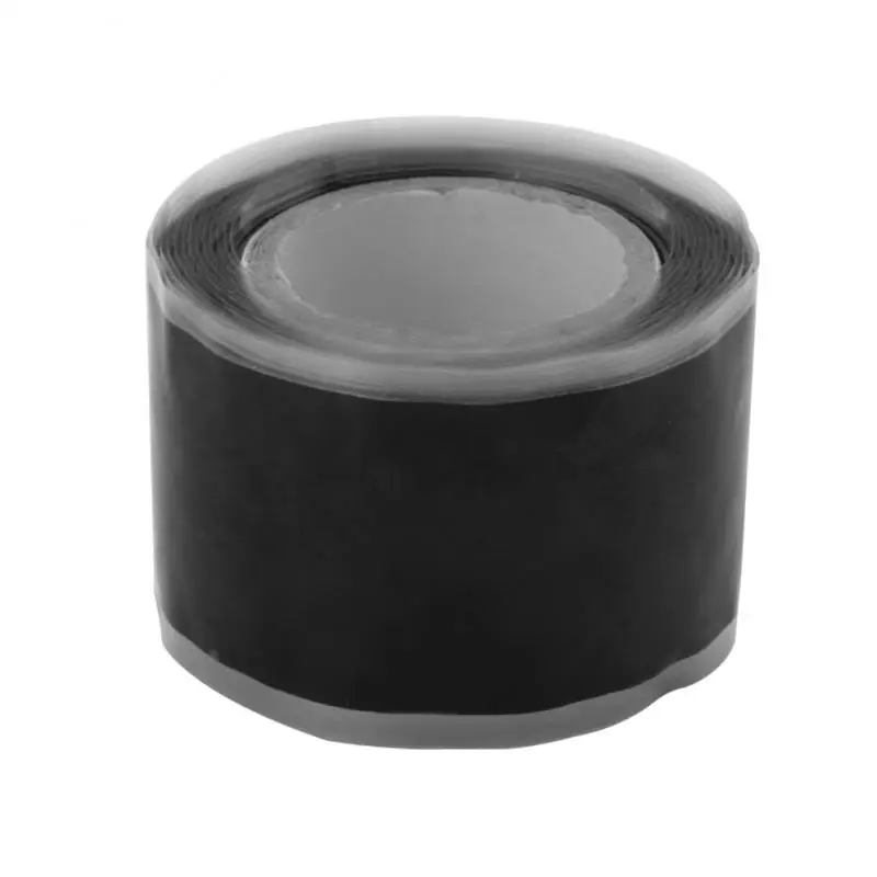 1.5/3M Waterproof Silicone Performance Self-adhesive Repair Tape Strong Black Rubber Silicone Bonding Tape Self Fusing Wire Tape