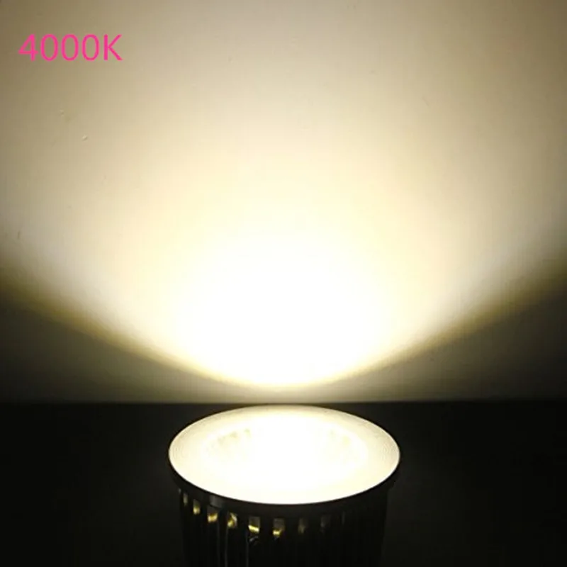 Led Bulb GU10 6w COB Spotlight 220V 230V 240V Dimmable Lamp Cool White 6500K Warm White 3000K Nature White 4000k