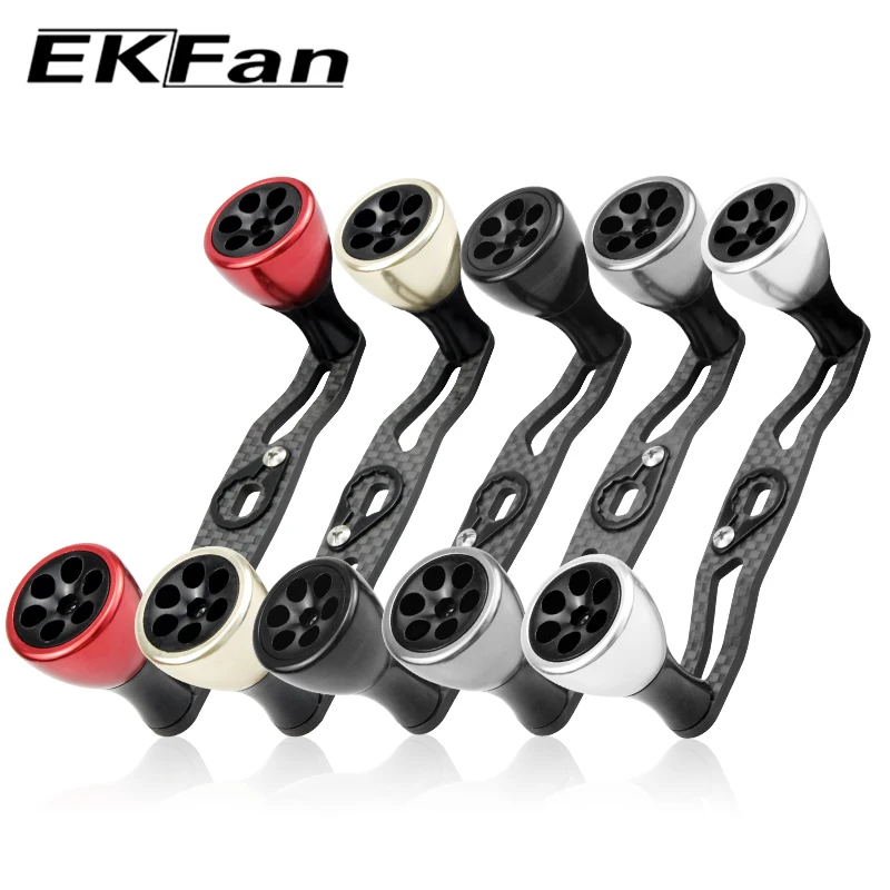 Manija Fibra Carbono EKfan 105mm Baitcasting Shimano Daiwa - imagen 2