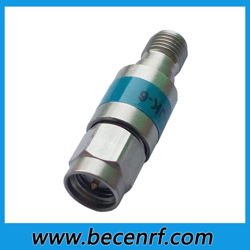 

Free Shipping 6GHz 8GHz 13GHz 20GHz Stainless Steel 50ohms 2W SMA Male to Female DC Block Low Frequency Coaxial Connectors