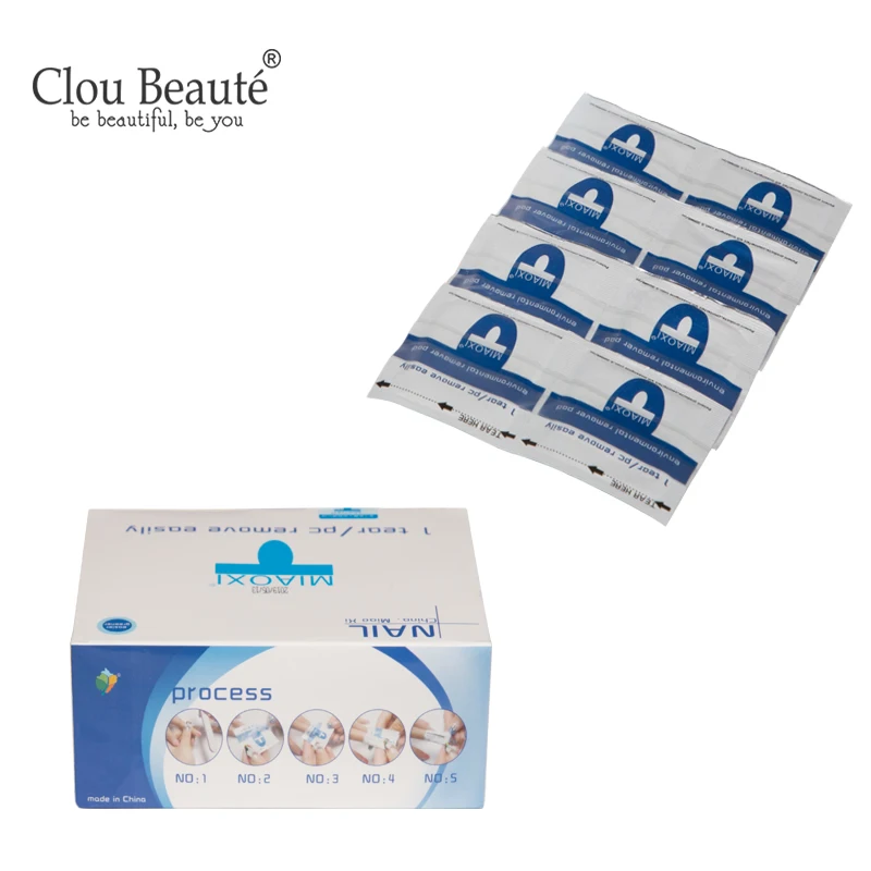 

Clou Beaute 200 Pcs Armor Removal Kit Gel Nail Polish Remover UV Gel Polish Remover Gel Nail Remover Nail Wipes Removal Wraps