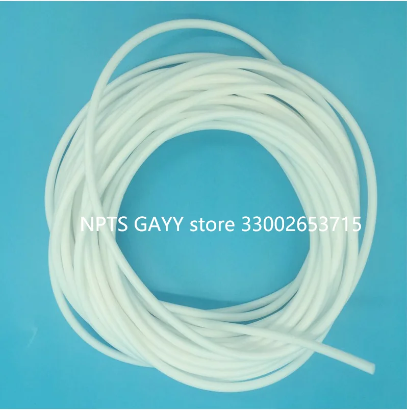 10Meters Eco Solvent Tube Hose Pipe Of Ink Pump For Roland VP540 Mutoh Mimaki JV33 Printer Soft White Silicone Hose Tubing 4*2mm