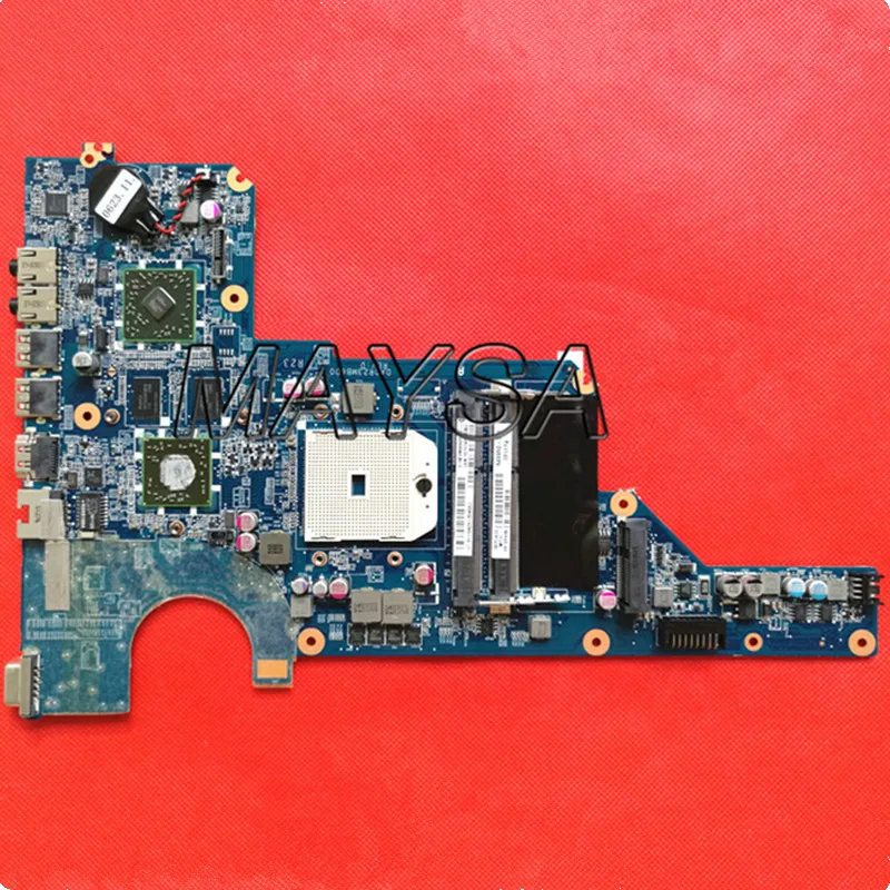 

649950-001 Laptop Motherboard Fit For HP Pavilion G4 G6 G7-1000 Motherboard DA0R23MB6D1 HD6470 CPU socket SF1 100% Fully Tested