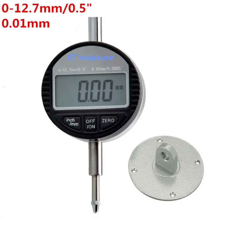 0.001mm 12.7 25.4mm digital indicator RS232 (9holes) data output digital caliper Electronic Micrometer Dial Indicator Gauge Met