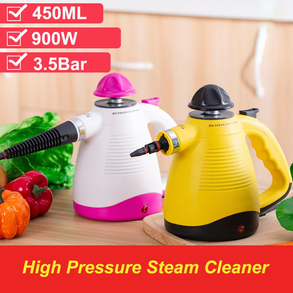 

Handheld Steam Cleaner For Couch 900W 3.5Bar Steam Cleaners High Temperature Car Steam Cleaner Machine