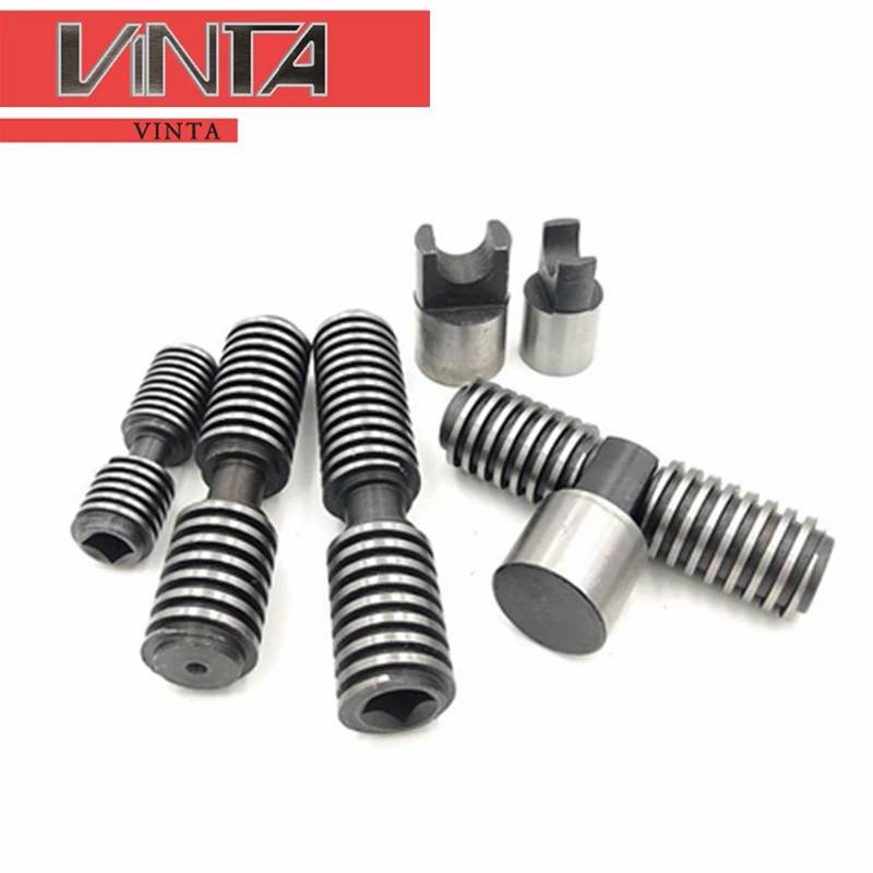 Four-jaw single-action chuck accessories screw rod K72 200 250 320 400 500 630 Single-action chuck accessories