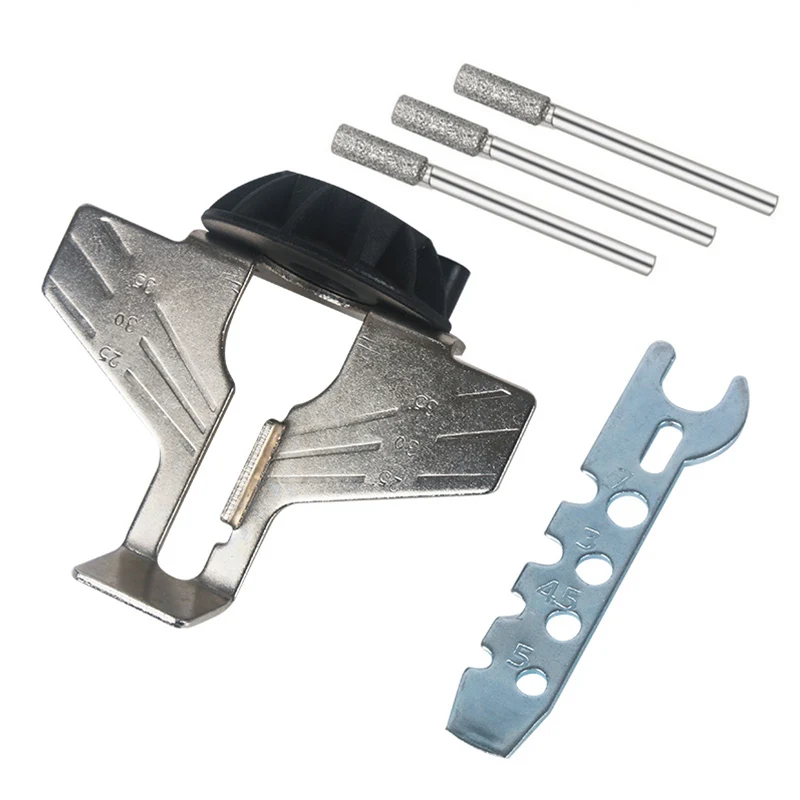 Chainsaw Sharpening Kit Mini Polishing Set Rotary Tool Chain Saw Sharpener Attachment Chains Tool Drill Rotary Accessories Set