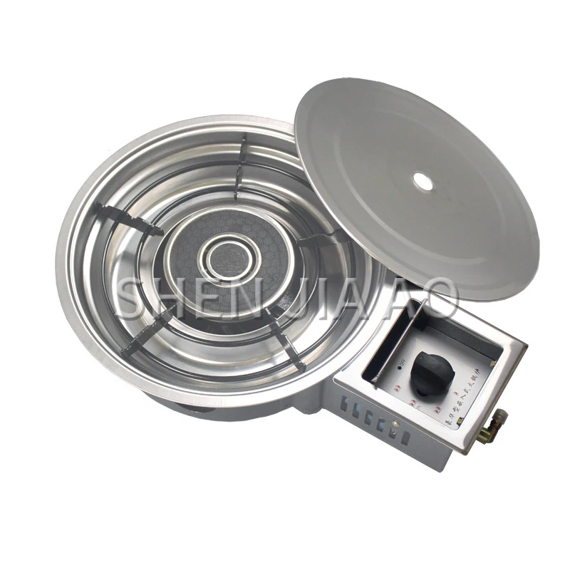 

Home Energy-saving liquefied gas natural gas stove Korean high-power infrared commercial restaurant embedded hot pot gas stove