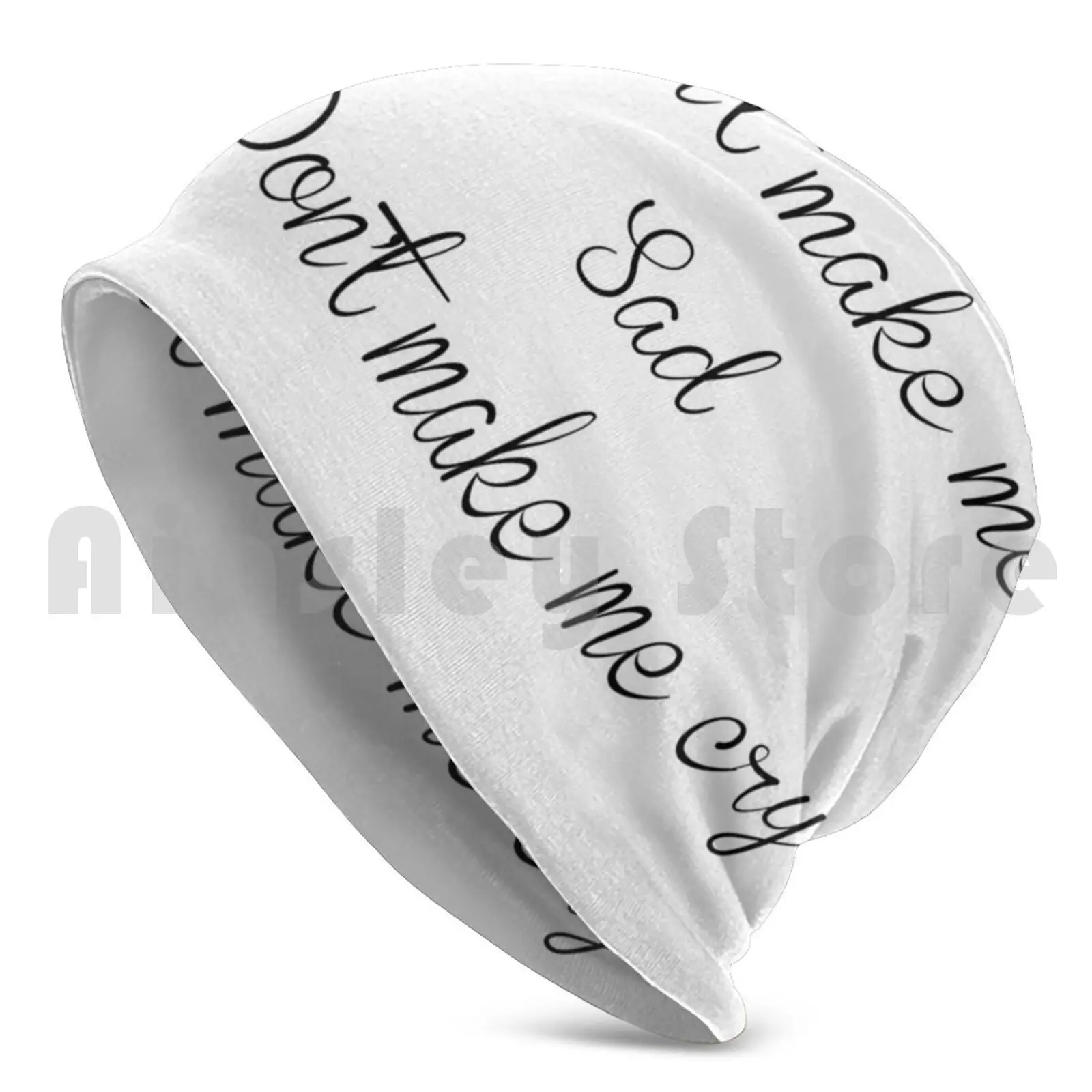 Sad Lana Beanies Knit Hat Hip Hop Sad Lana Del Rey Music Typography Ldr Girls Quote