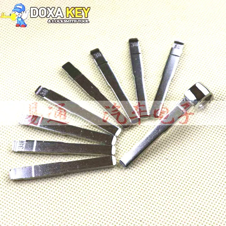 Hoja de llave plegable para coche Ford Fox, llave de coche en sustitución del cabezal de llave n. ° 38