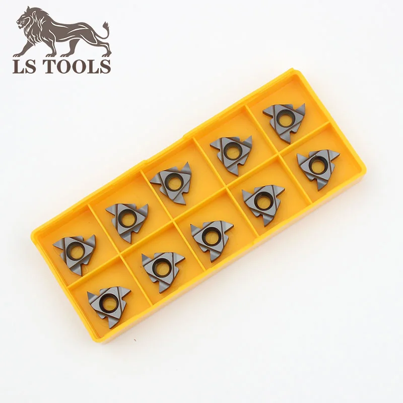 Lathe Thread Turning Tools Carbide Inserts 16ER 16IR Inserts Blade 60 55 Degree Pitch A(0.5mm-1.5mm)G(1.75mm-3mm)AG(0.5-3mm)