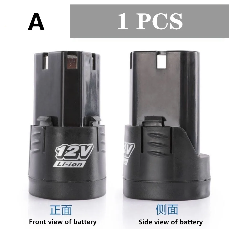 12V Lithium Battery Pack High Quality Electric Screwdriver Supporting Battery Can Be Charger 18650 Power Battery