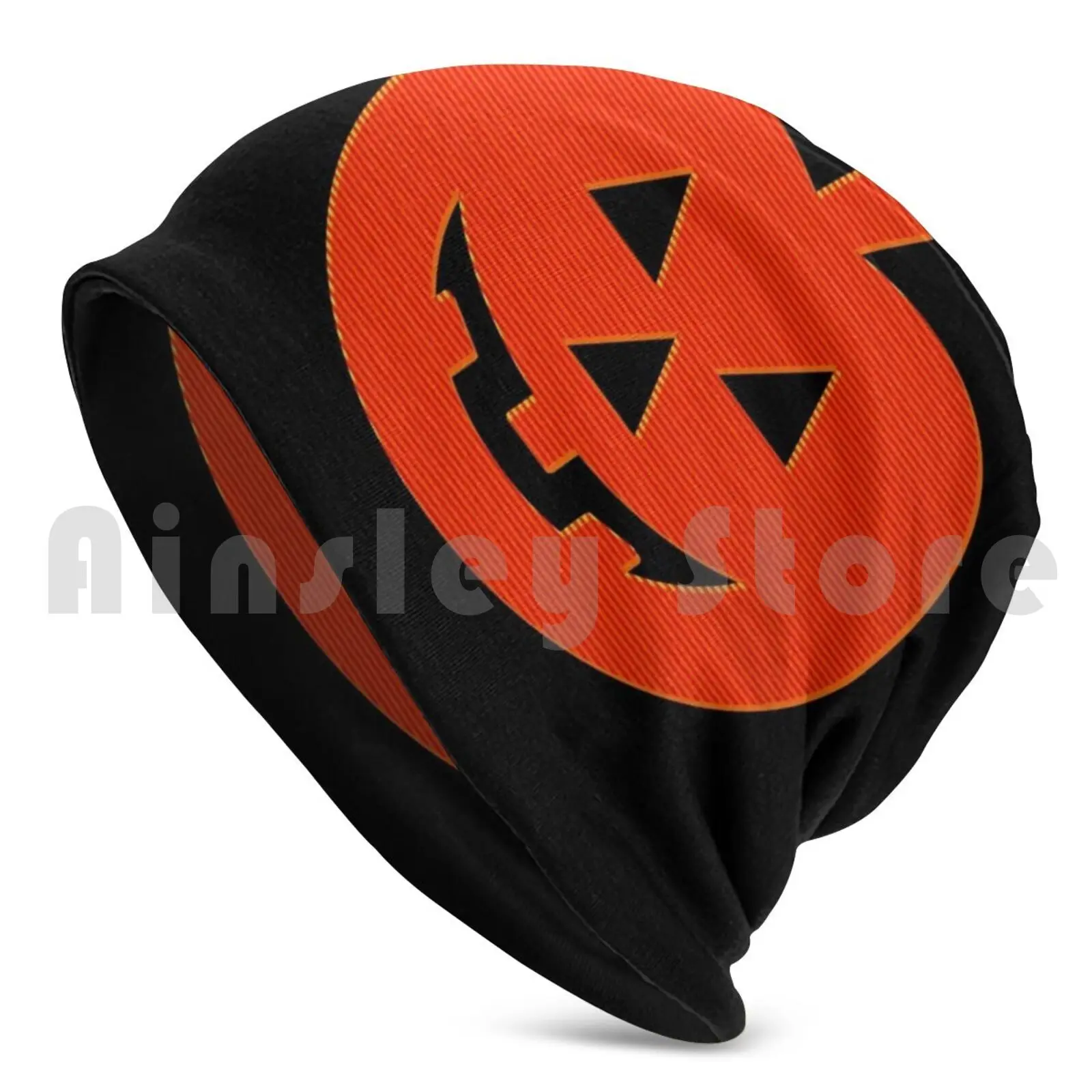 Season Of The Witch Beanies Knit Hat 1347 Beanies Print Halloween Pumpkin Pumpkin Head Pumpkin Face Carved Pumpkin