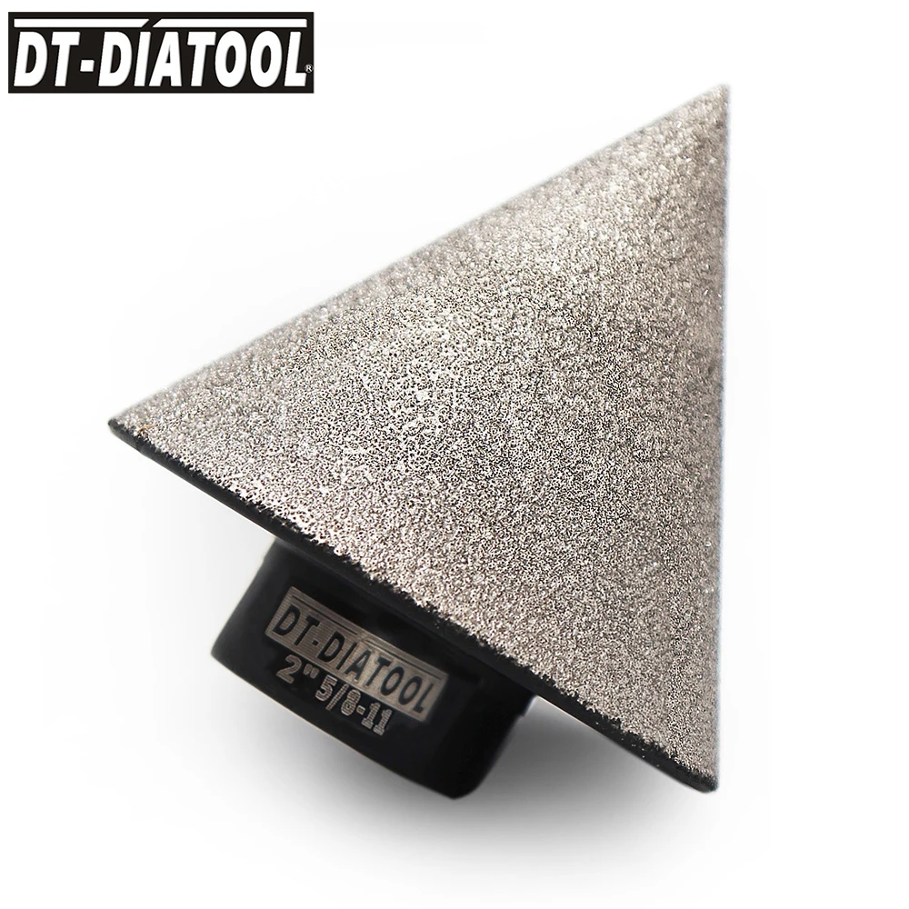 Filo dei pezzi 5/8-11 di fresatura del dito di smusso del diamante di 3 pz/set per la lucidatura d'ingrandimento che smussa il diametro 50mm/2 dei fori delle mattonelle di Exsit