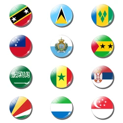 Flags Of All Countries Of The World Refrigerator Magnets Spain Switzerland Sweden Flag Refrigerator Magnet Souvenirs
