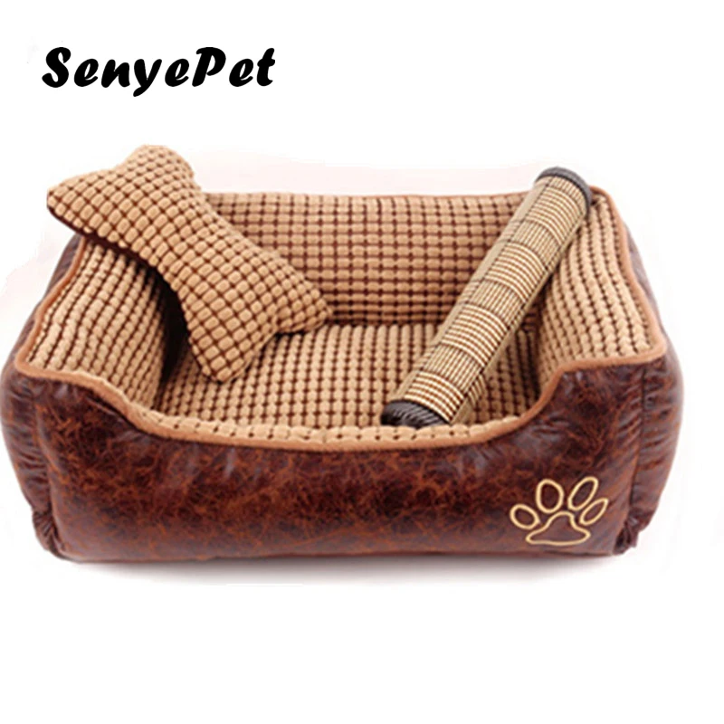 Pet Dog Bed Basket Dogs Beds Soft Selection Of High Quality Fabrics  Best Pet Dog Bed for Pet Bed Mat Cat House Animals Sofa