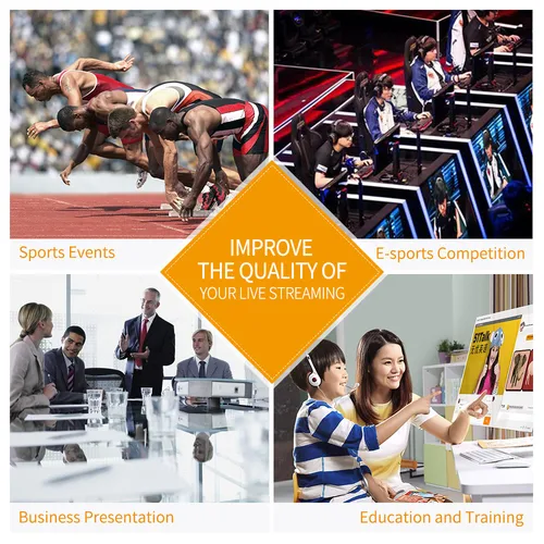 Imagen 2 del producto FEELWORLD-conmutador mezclador de vídeo multiformato, USB 3,0, 4x entradas HDMI, producción de cámara, Youtube, transmisión en vivo, LIVEPRO L1 V1