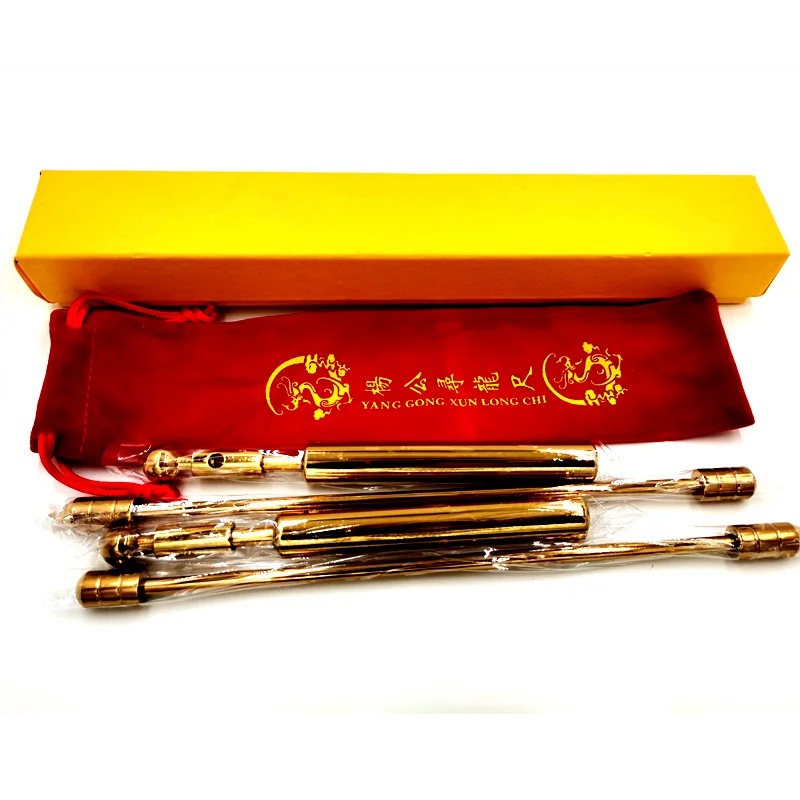 SongLong Brass Pendulum Looking for Dragon Rule Copper Feng Shui Detector Stick Divination Aid Compass Supplies
